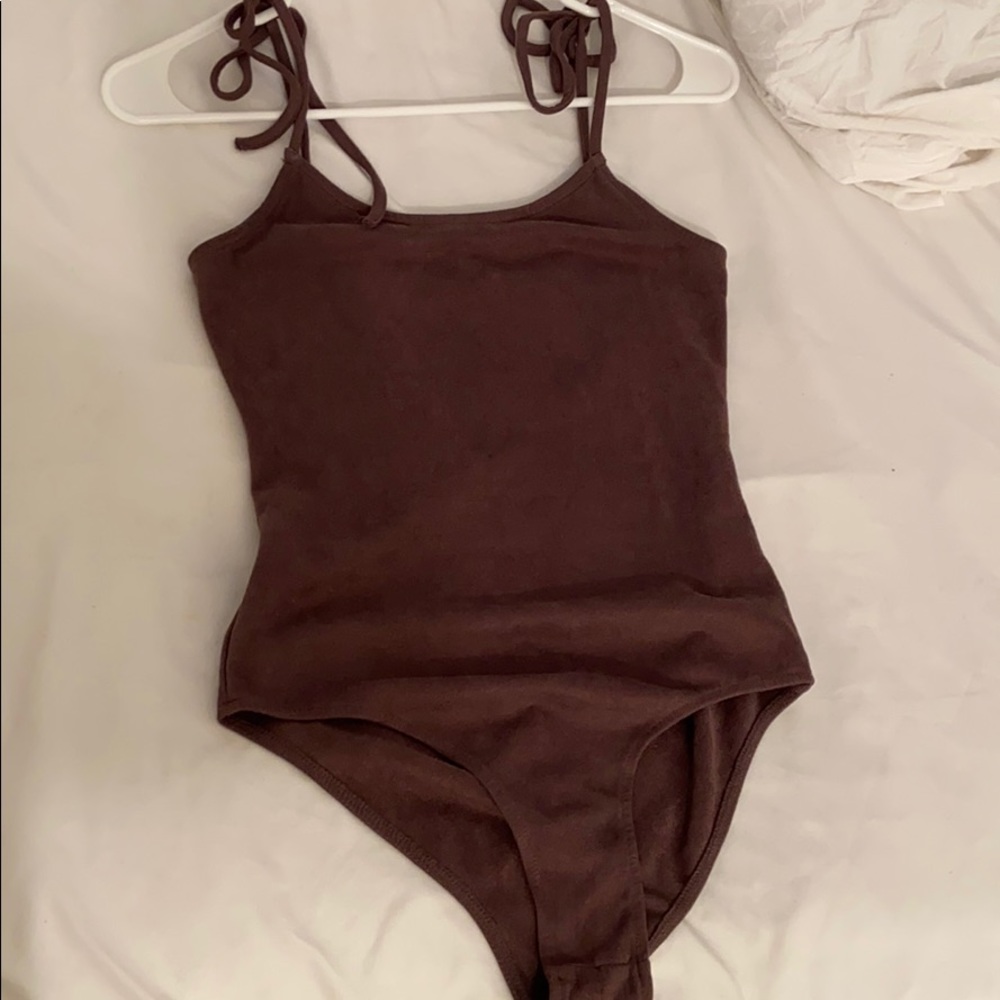 Pacsun Velet Material bodysuit